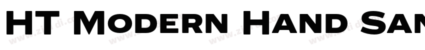 HT Modern Hand Sans字体转换